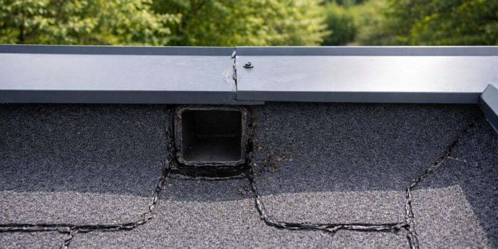 Hemelwaterafvoer installatie in Laren